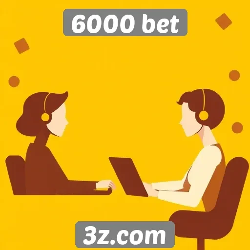 Atendimento ao cliente no site 6000 bet