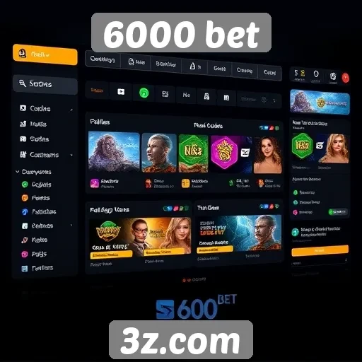 Atualizações recentes na interface do 6000 bet